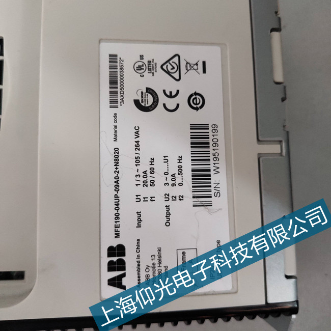 賓田沖版機(jī)abb驅(qū)動器34200故障維修