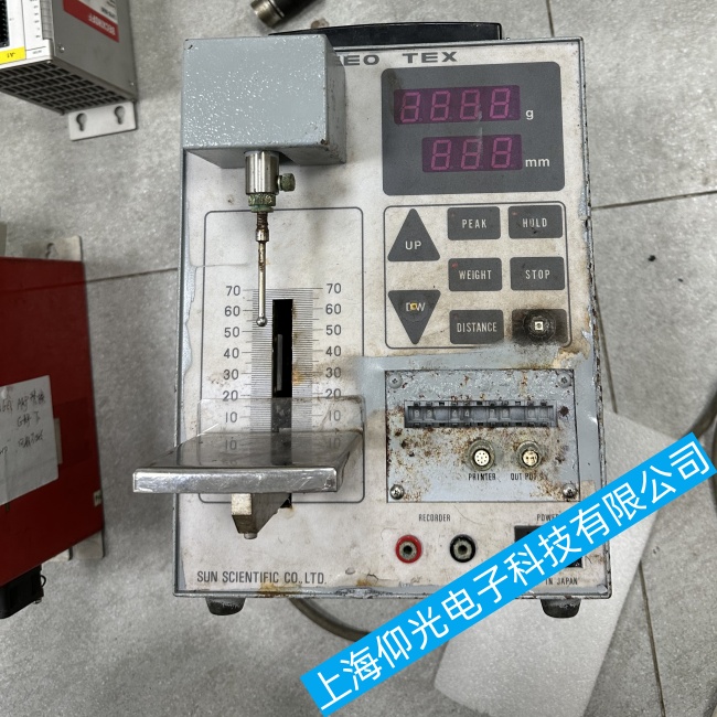 日本太陽科學(xué)SUN RHEO魚糜彈性檢測儀TEX SD-700測量精度下降故障維修指南